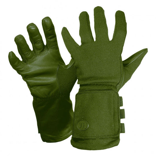 Vega Gants Longs à Fenêtre en Cuir