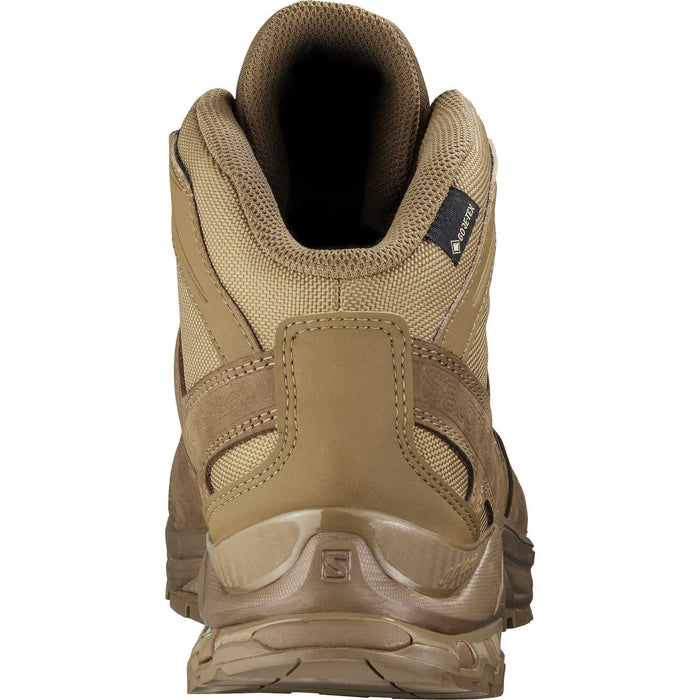 Chaussure Militaire Coyote vu de derrière