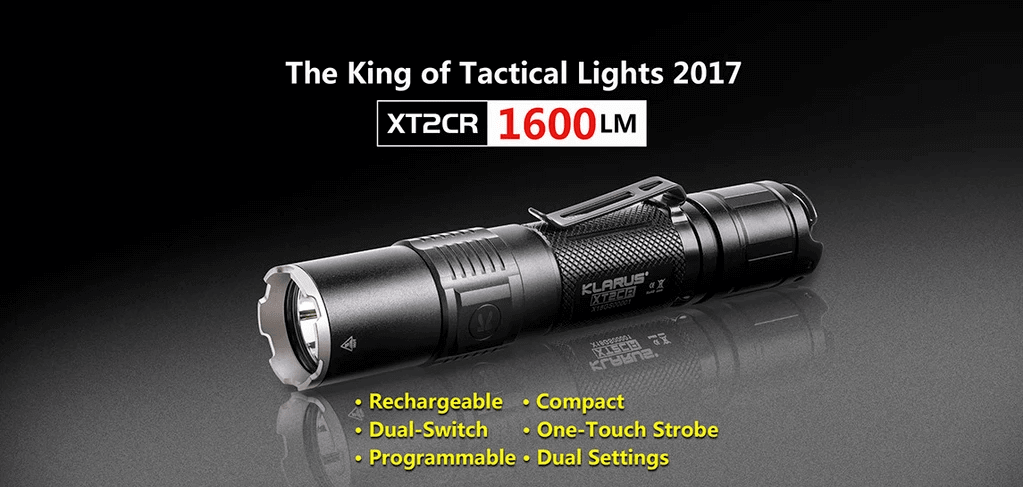 photo explicative de la lampe Lampe Tactique Militaire