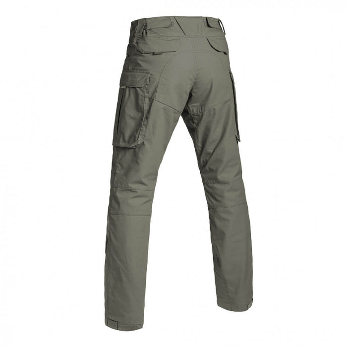 Pantalon Treillis Vert vu de dos et de côté