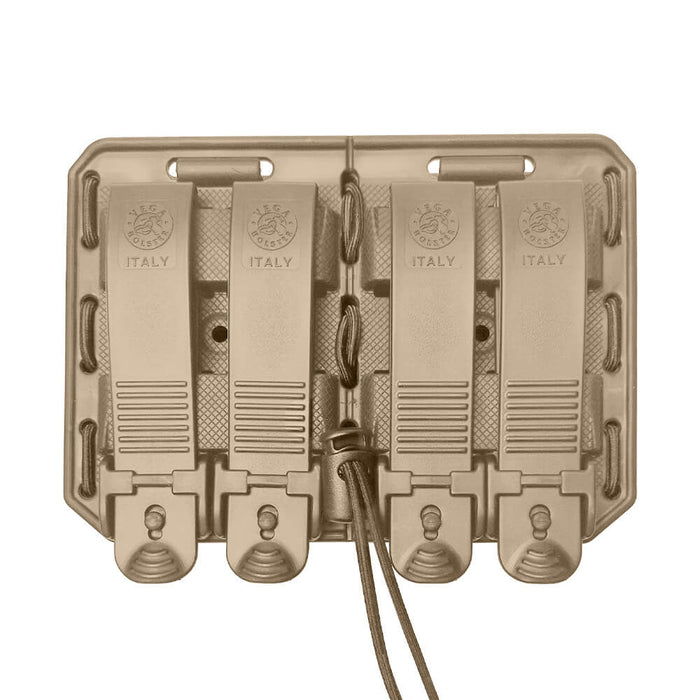 Porte Chargeur Double Molle sans chargeur vu de dos