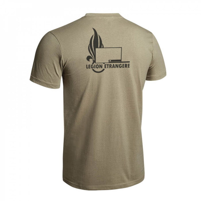 T-Shirt Légion Étrangère Tan vu de dos
