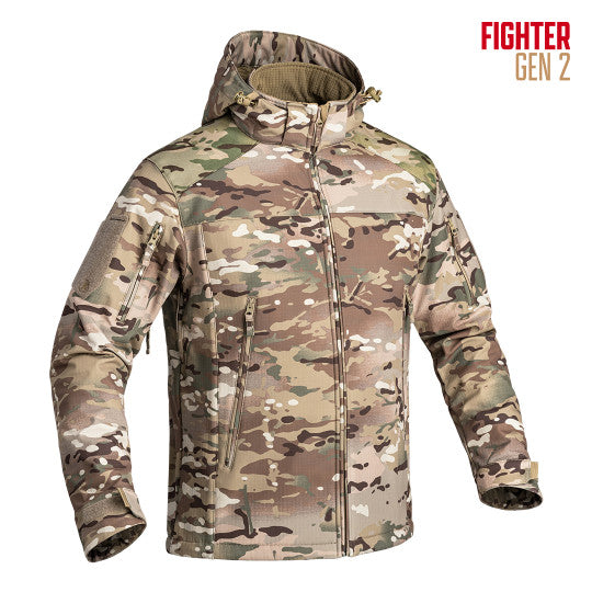 Veste softshell V2 FIGHTER GEN 2 MultiCam