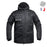 Parka Hardshell SÉCU-ONE WF 150 flap Sécurité Privée Noir