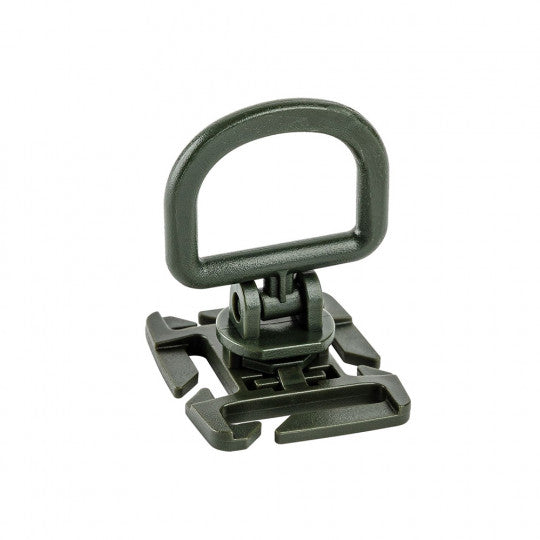 Accessoire Molle Point D'ancrage Rotatif 360° Vert Olive