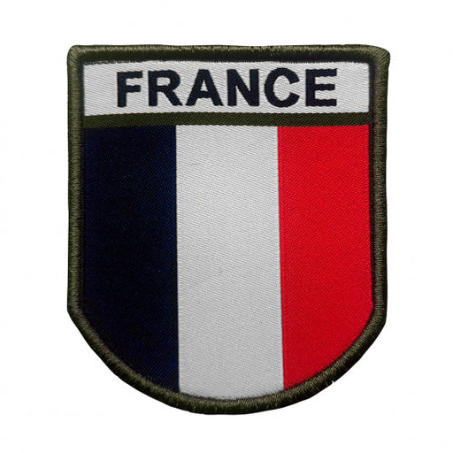 Écusson Drapeau Français Brodé Haute