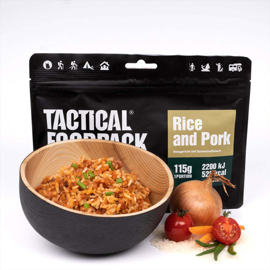 En Image Tactical FoodPack Porc Et Riz Ration De Survie