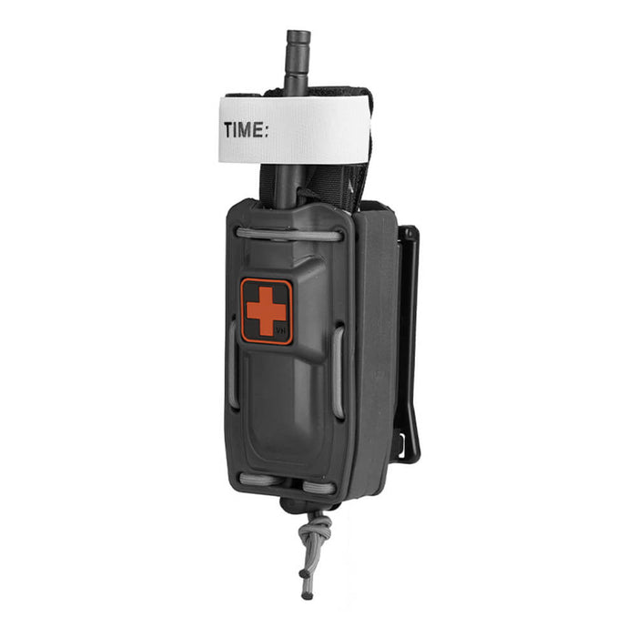 WYNEX Porte Garrot Tactique MOLLE - Support Pour Tourniquet Et Ciseaux Médicaux Avec Patch Croix Rouge