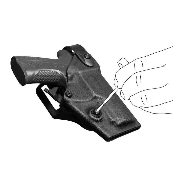 Holster Pour Glock 19 Gaucher Vis reglable