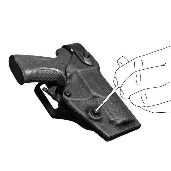 Holster Revolver 4 Pouces Application