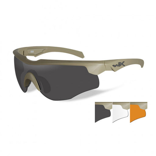 Lunettes de Protection Balistiques Rogue Comm Tan