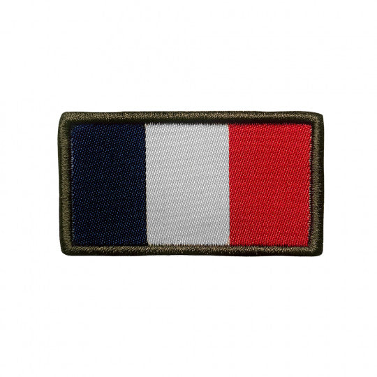 Patch Drapeau Français Brodé Haute 