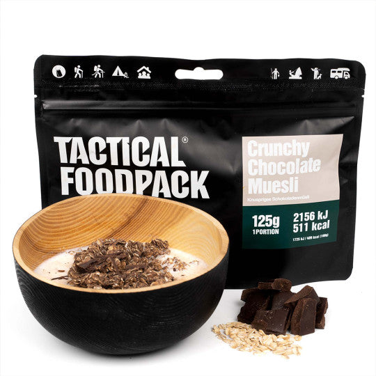 Ration De Survie Muesli Croquant Au Chocolat FoodPack