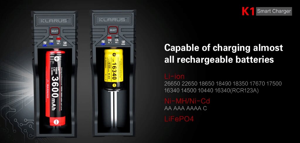 photo explicative du Chargeur Pour Batterie Lampe Tactique