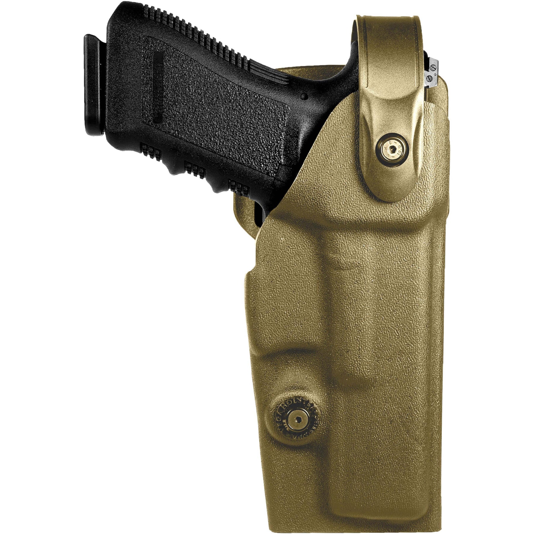 PORTE CHARGEUR SIMPLE SAFARILAND - GLOCK 17 - POUR PLAQUE DE CUISSE - NOIR