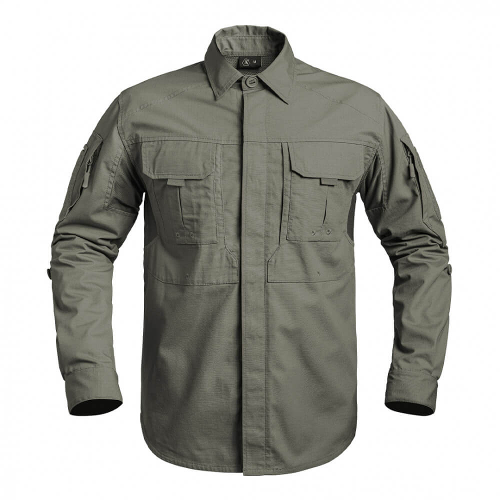 chemise kaki militaire