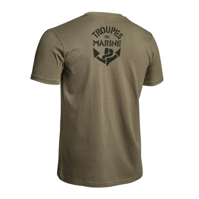 T-Shirt Marine Nationale France vu de dos