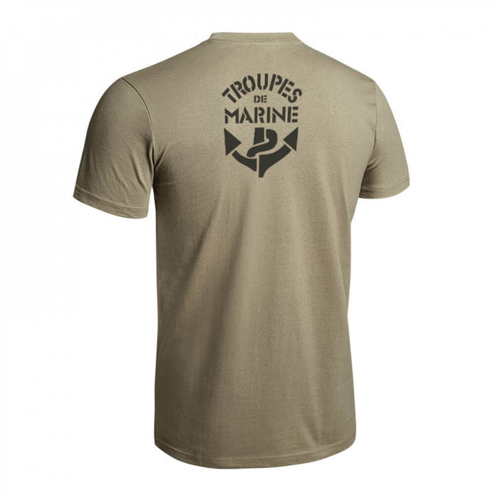 T-Shirt Marine Nationale vu de dos