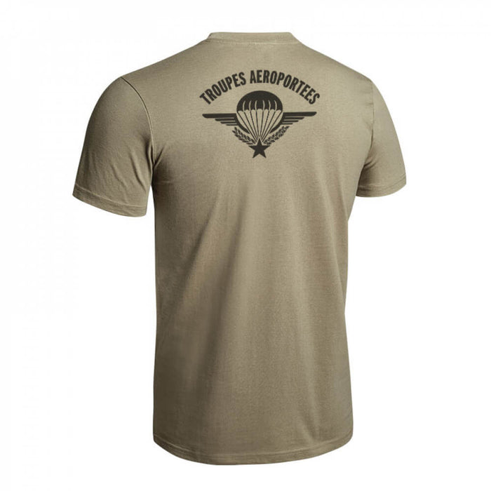 T-Shirt Parachutiste Armée vu de dos