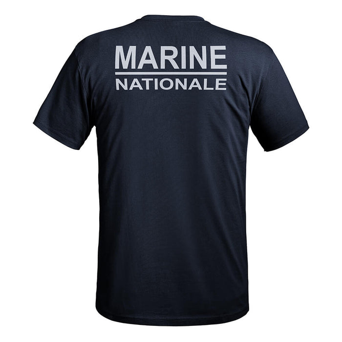 Tee Shirt Sport Marine Nationale vu de dos